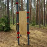 Завершен монтаж спортивного оборудования в лесопарке на территории МО Зеленогорск
