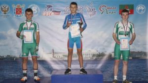 На велотреке «Локосфинкс» хорошие результаты показали спортсмены Курортного района
