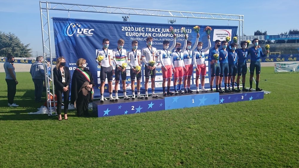 Велогонщик из Курортного района Давид Шекелашвили выиграл европейское золото