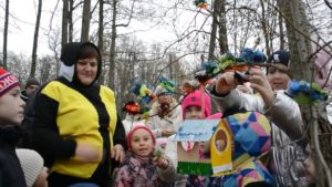 Экологический праздник «Синичкин день» провели в парке «Дубки»