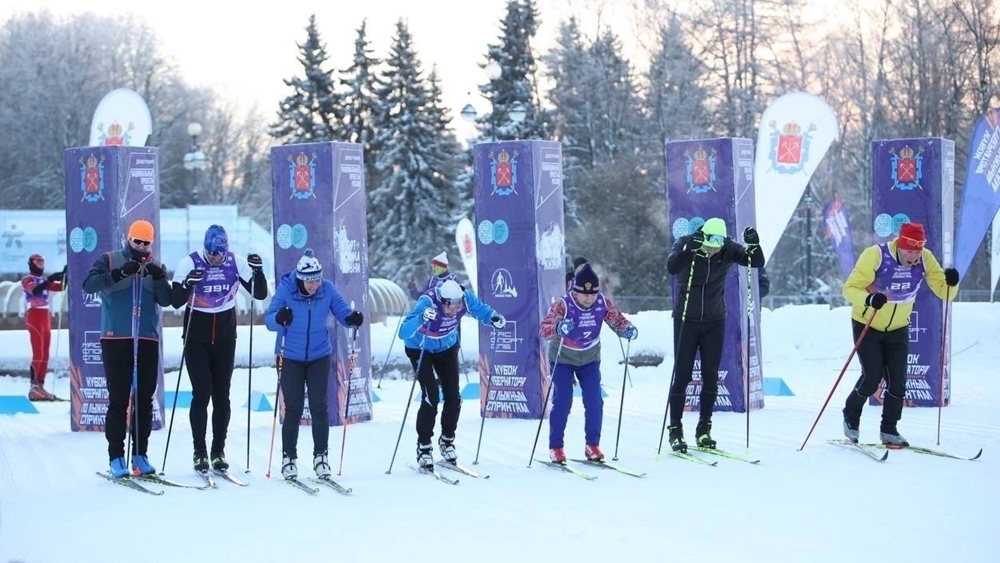 Кронштадтские лыжники стали призерами первого этапа Кубка губернатора