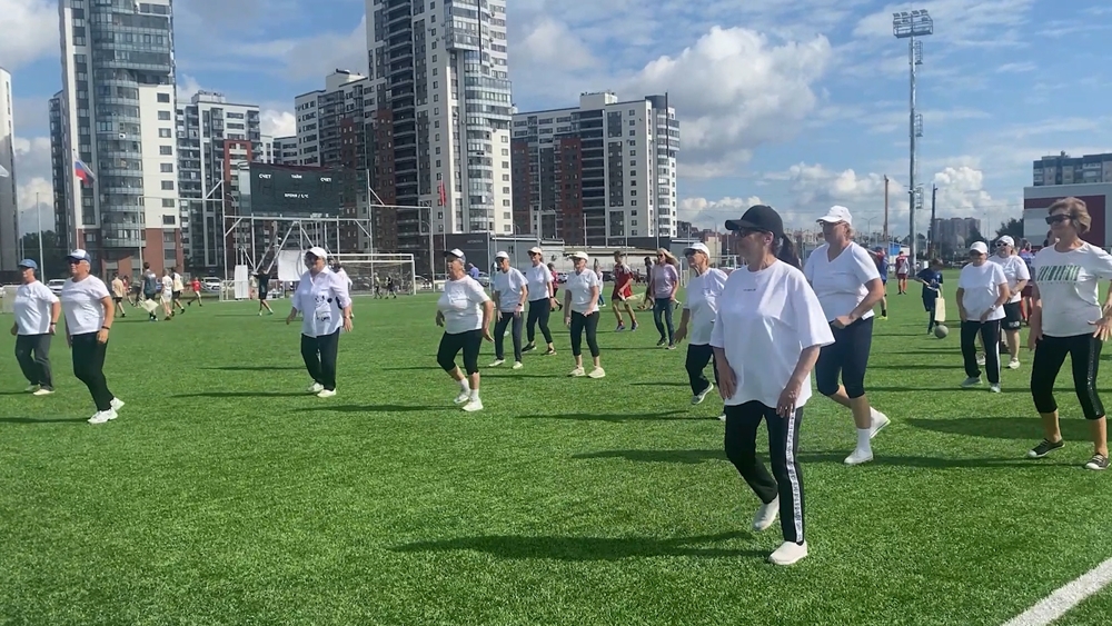 Команда Курортного района приняла участие в фестивале «Семейная команда»