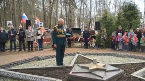 В поселке Ушково торжественно отметили 80-летие Великой Победы