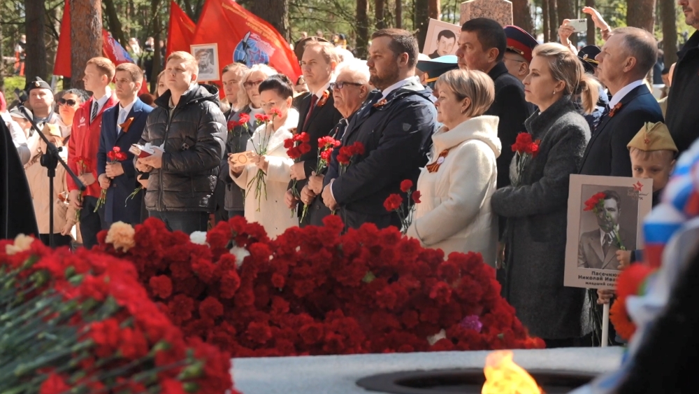 В Сестрорецке отметили 80-ю годовщину Победы в Великой Отечественной войне