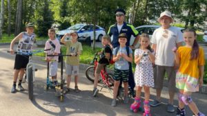Госавтоинспекция Курортного района продолжает профилактическое мероприятие