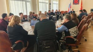 В администрации Курортного района обсудили вопросы поддержки инвалидов