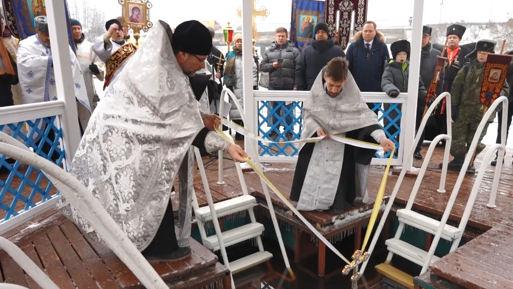 В Курортном районе отметили Крещение Господне