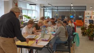 Инклюзивный мастер-класс прошел в Зеленогорской городской библиотеке
