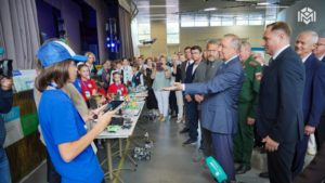 Губернатор посетил выставку достижений Курортного района в парке «Дубки»