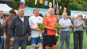 Сборные правительства и силовых структур сыграли в футбол